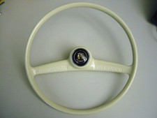Vw Beetle Bug Steering Wheel 1956-1959 Professionally Restored Oval Window