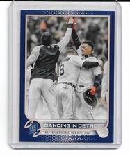 2022 Topps Update Dancing in Detroit Royal Blue Parallel #US238