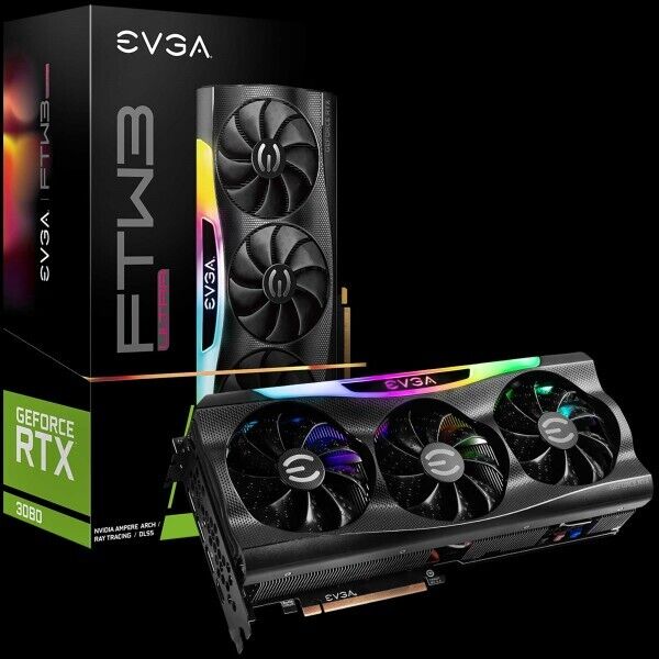 EVGA+GeForce+RTX+3080+FTW3+ULTRA+GAMING+10GB+GDDR6X+Graphics+Card