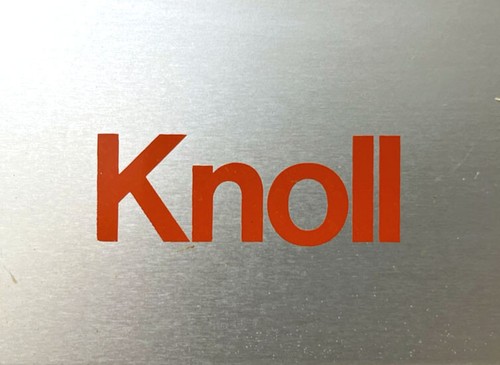 KNOLL ALUMINUM DRAWER for TEXTILE SAMPLES--VIGNELLI DESIGN--COLLECTIBLE, RARE - Picture 2 of 11