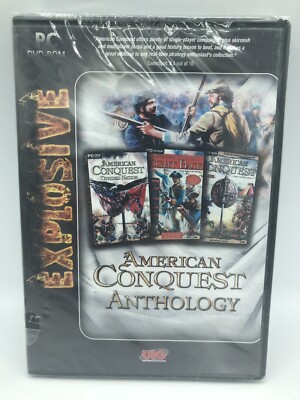 American Conquest Anthology Explosive  (PC DVD-ROM, 2012) Windows 98/ME/XP