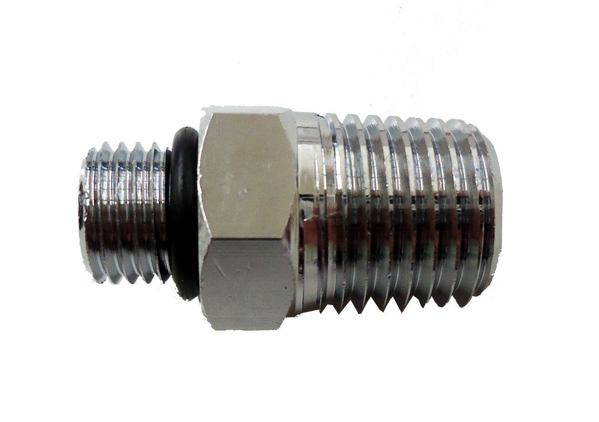 Adattatore Da Filettatura Femmina 1/4" BSP A Filettatura Maschio 9/16" ORFS - Foto 12