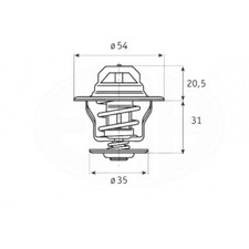 Thermostat Seat MALAGA