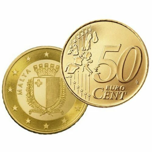 Pièces euro de Malte 50 Cent