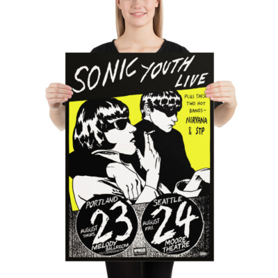 SONIC YOUTH  2002 ポスター ヴィンテージ　バンド SONIC YOUTH 2002 ポスター ヴィンテージ バンド Vintage Poster