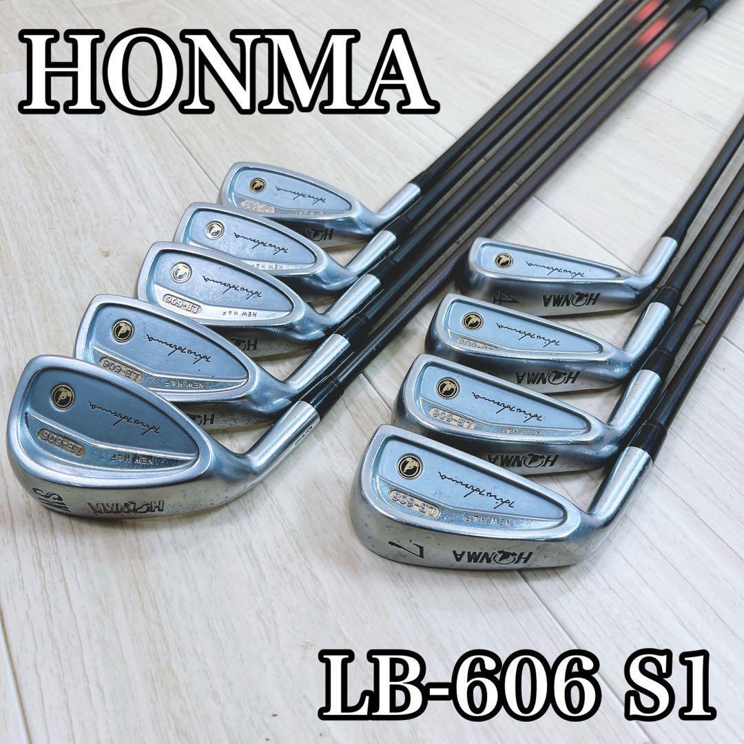 HONMA Left Handed Iron Set LB606 R1 411,SW Carbon Shaft Flex S eBay