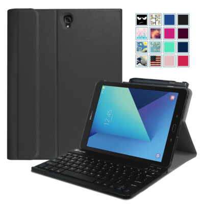For Samsung Galaxy Tab S3 9.7'' 2017 Case Cover Stand Bluetooth Keyboard