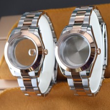 36mm/40mm NH35 Watch Cases strap Couple style Fit NH35 Nh36 Miyota 8215 Movement