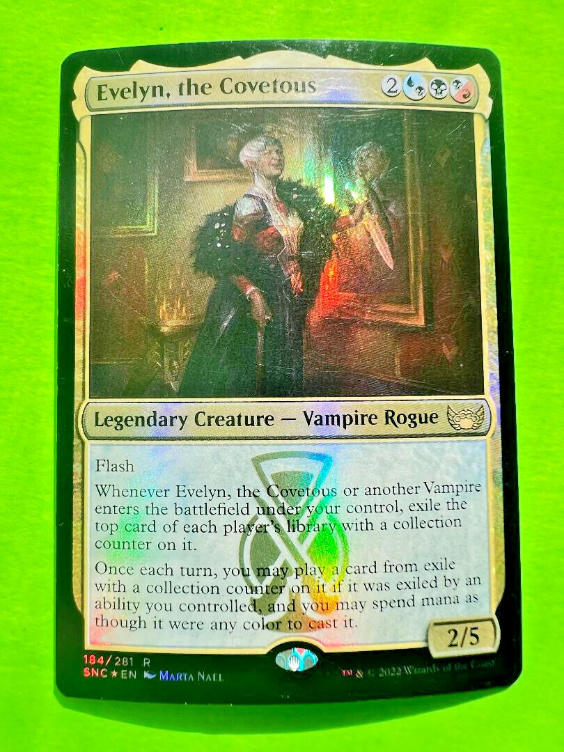 MTG Streets of New Capenna - Evelyn, the Covetous - Rare Foil | eBay