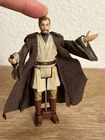 STAR WARS OBI-WAN KENOBI 4” ACTION FIGURE PLASTIC HASBRO 2005 TOY (PRE- OWNED)