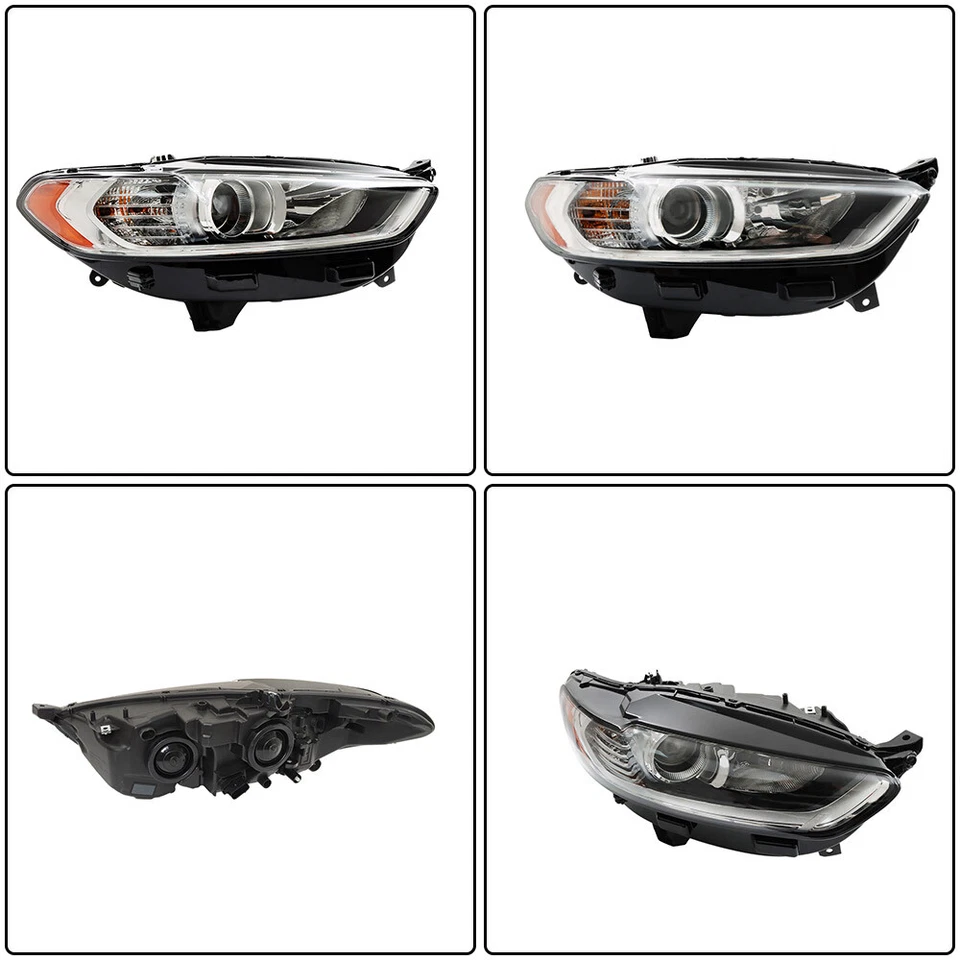 Faro halógeno cromado/derecho pasajero para Ford Fusion 2013-2016 Foto 2 de 4