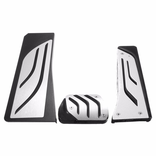 3x Pedal Bremspedal Fußstütze Pedalkappen Für BMW 5er 6er 7er AT F10 F11 F12 DE` - Bild 1 von 10