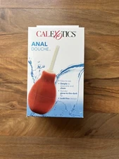 Cal Exotics Anal Douche Red - Hygiene Enema Bulb