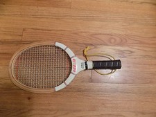 Vintage Antique Rare Wood Racquetball Racquet "Add In" Brand Taiwan T-1205