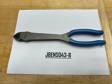 Snap-on Tools New Pearl Blue Soft Grip 11 Heavy-duty Diagonal Cutter 312cfpb