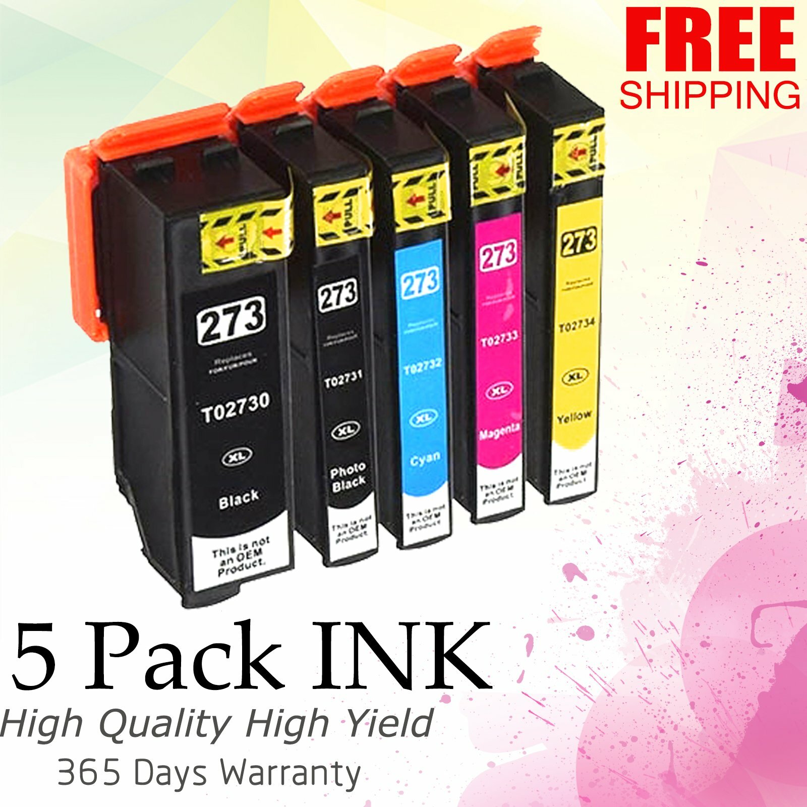 273XL T273XL 273 XL Ink Cartridge For Epson Expression XP520 XP600 XP610 XP-820