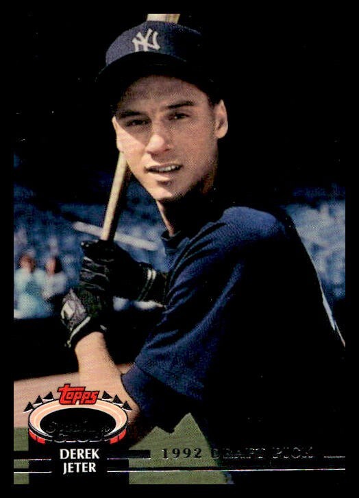 2019 Topps Update Iconic Card Reprint ICR-96 Derek Jeter New York Yankees HOF