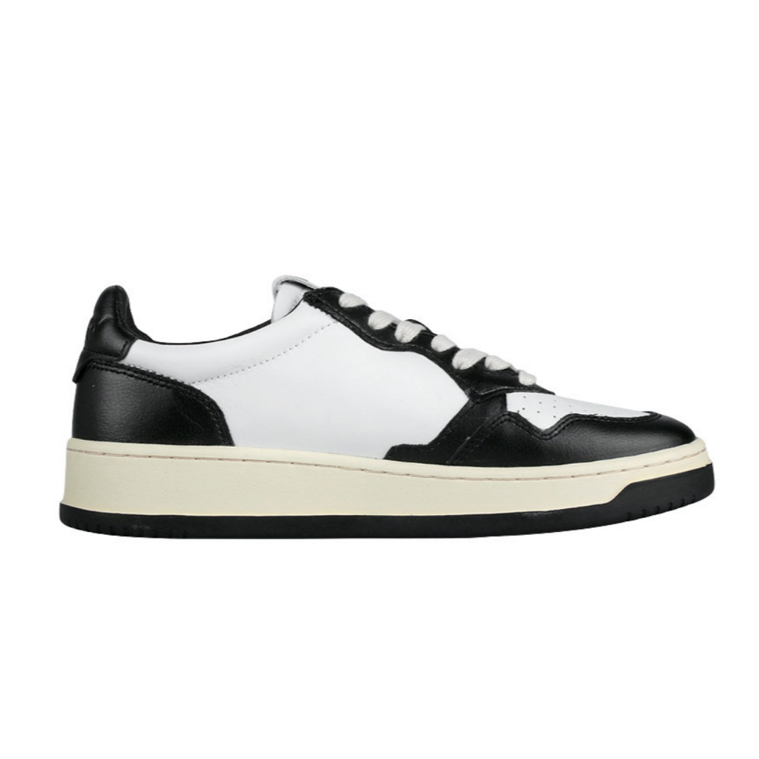 New AUTRY Mens MEDALIST LOW AULM WB01 WHITE/GREEN EUR 40 - 44