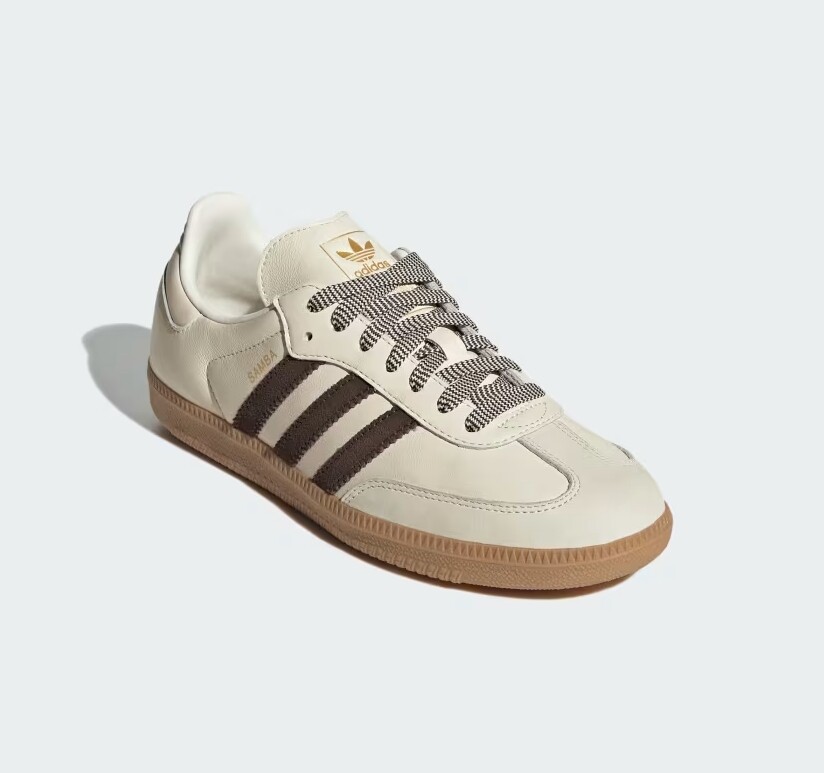 New Adidas Women's Handball Spezial Shoes - Off White / Dark Brown