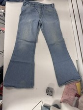 VTG 70s Levi  s bell bottom jeans 693 big E orange tab flared made in usa BLN