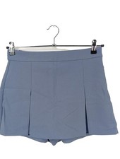 ZARA Gonna da tennis Donna Pantalone corto Taglia IT 42 grigio ardesia