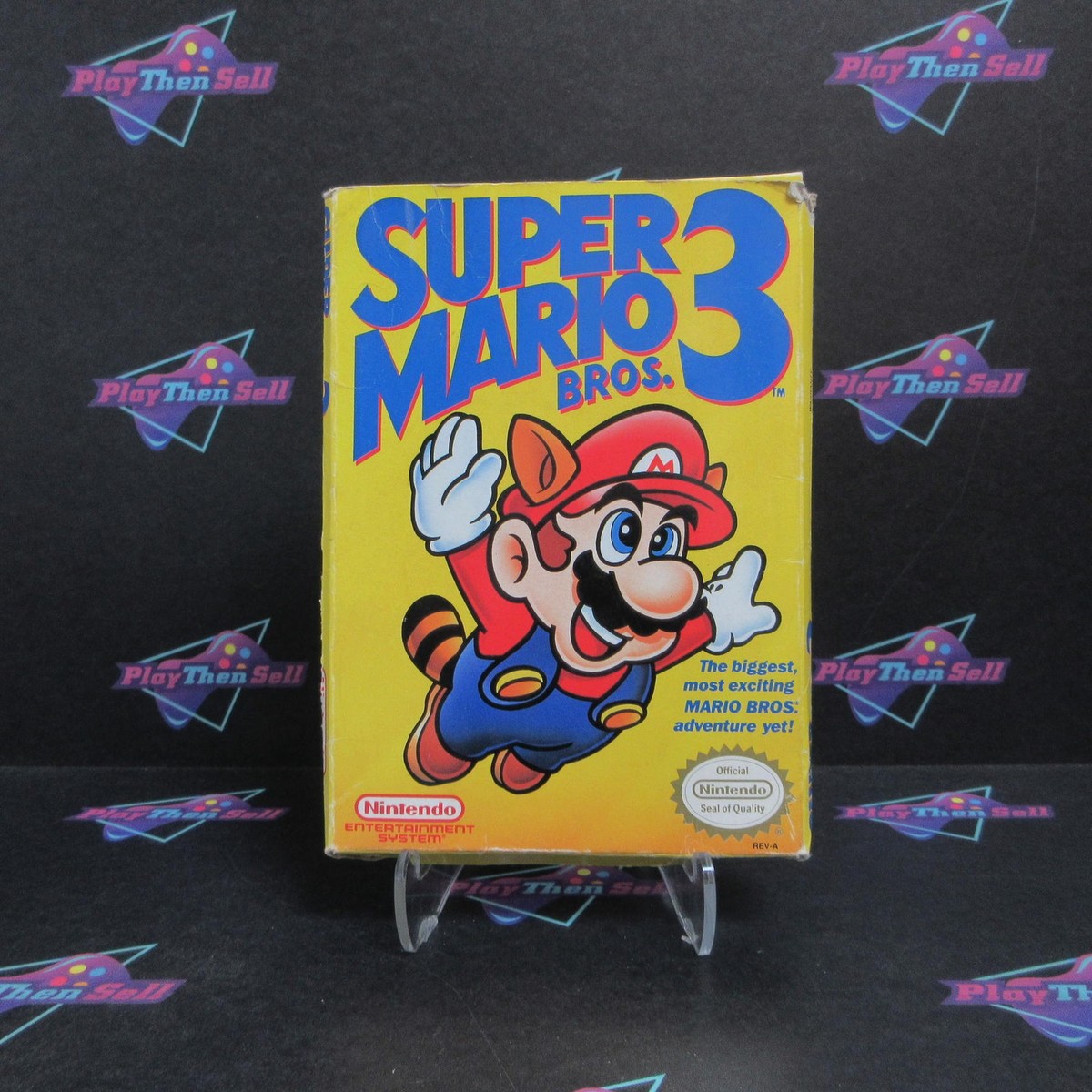 Refurbished Super Mario Bros Nintendo NES Boxed Year Warranty Game  Case