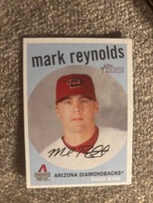 2008 Topps Heritage #38 Diamondbacks Mark Reynolds Baseball Card