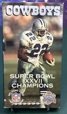 1992 Superbowl XXVII Champions Dallas Cowboys VHS Emmitt Smith