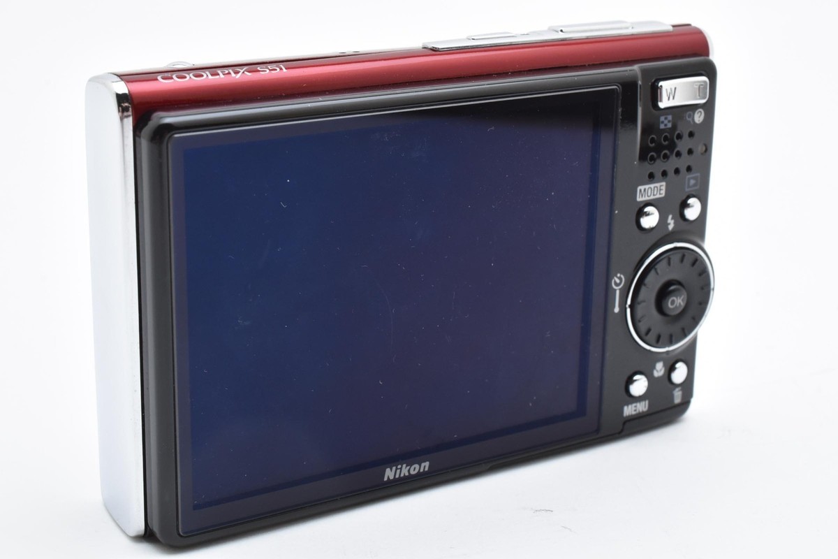Buy Nikon COOLPIX S51 8.1MP Digital Camera - Red online | eBay