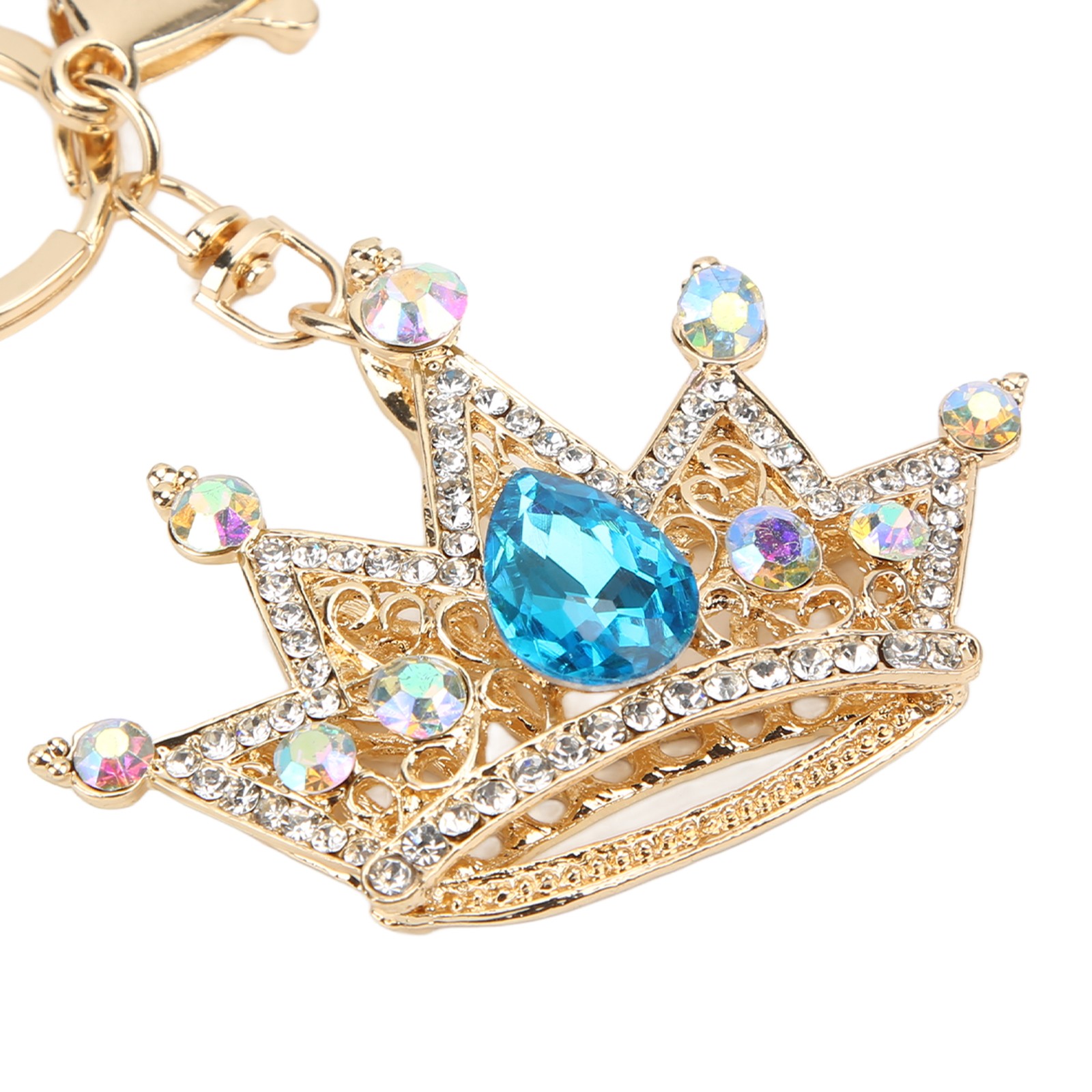 Exquisite Rhinestone Keychain Pendant For Women Car Bag Ornament Premium