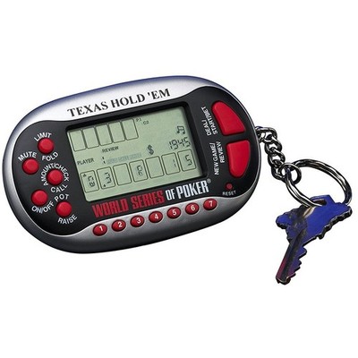 Excalibur Texas Hold'em Poker Keychain Game K399