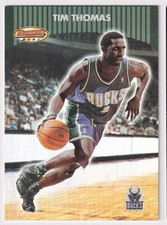 2001-02 Bowmans First Topps Tim Thomas Milwaukee Bucks #54