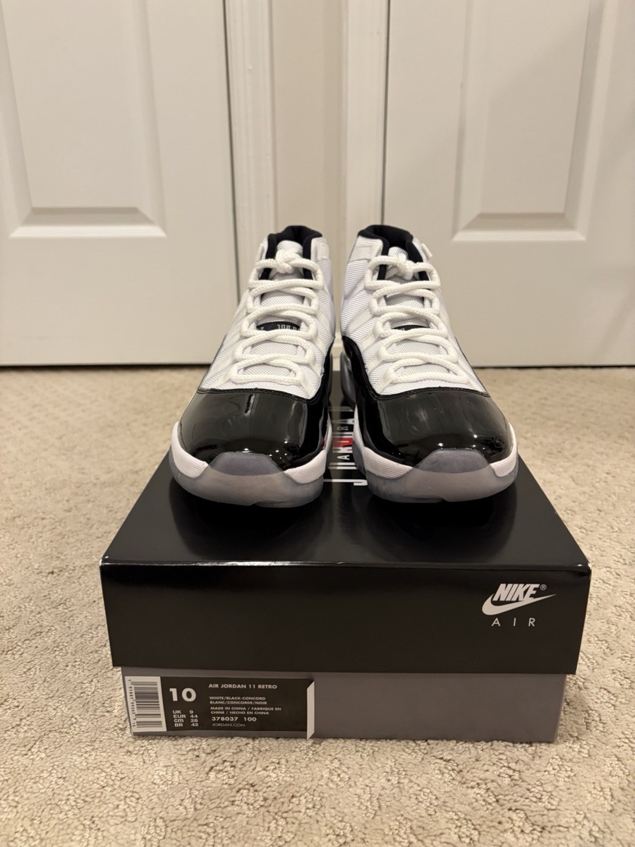 Size 10 Air Jordan 11 Retro Concord 2018 Deadstock New