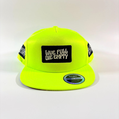 New BOCO Gear 'Live Full Die Empty' Chartreuse Snapback Ventilated Cap