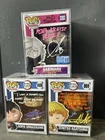 signed funko pop Zenitsu, Genya, Gabimaru Demon Slayer Hells Paradise Jsa Coa
