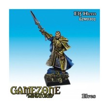 Gamezone Fantasy Mini 28mm Elf Hero Pack New