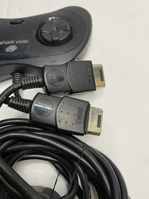 SEGA Saturn MK-80000A Console W/ 2 OEM Controllers & Sega Control Pad & Cords