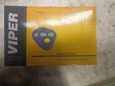 Newviper 3100v 1-way Security System Keyless Entry Car Alarm System W 2 Fobs