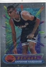 1995-96 TOPPS FINEST ANFERNEE HARDAWAY #167