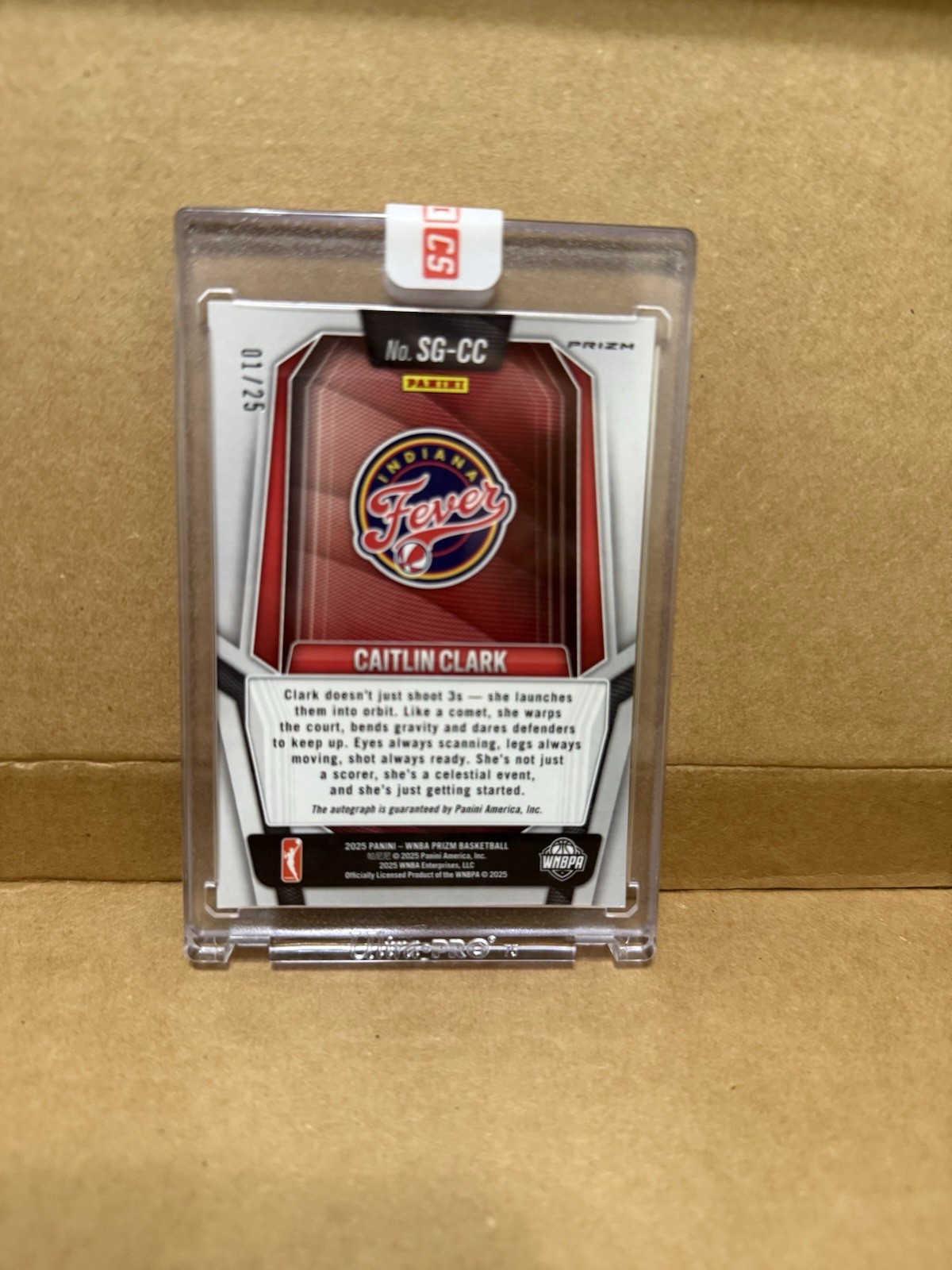 2025 Panini WNBA Prizm Caitlin Clark MOJO Auto 1/25 🔥 (dm if interested)  view 2