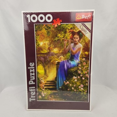 New Sealed Trefl Puzzle ''Piper's Lullaby'' by Drazenka Kimpel 48x68cm Garden Rare