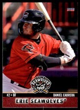 2022 Daniel Cabrera Choice Minor League Rookie Card RC Erie Seawolves