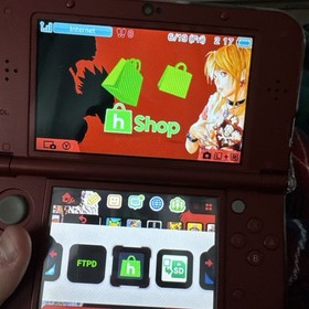 New Nintendo 3DS XL Metallic Red | Charger REGION FREE Pokemon games