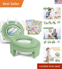Travel-Ready Toddler Potty - Lightweight Folding Design for Indoor Outdoor