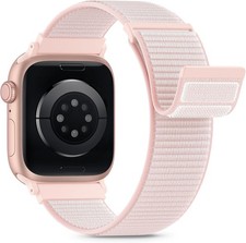 Nylon Loop Strap Compatible with Apple Watch Series 7 38mm 40mm Breathable