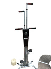 MaxiClimber Vertical Climber Exercise Machine with Calorie Monitor Black/Grey