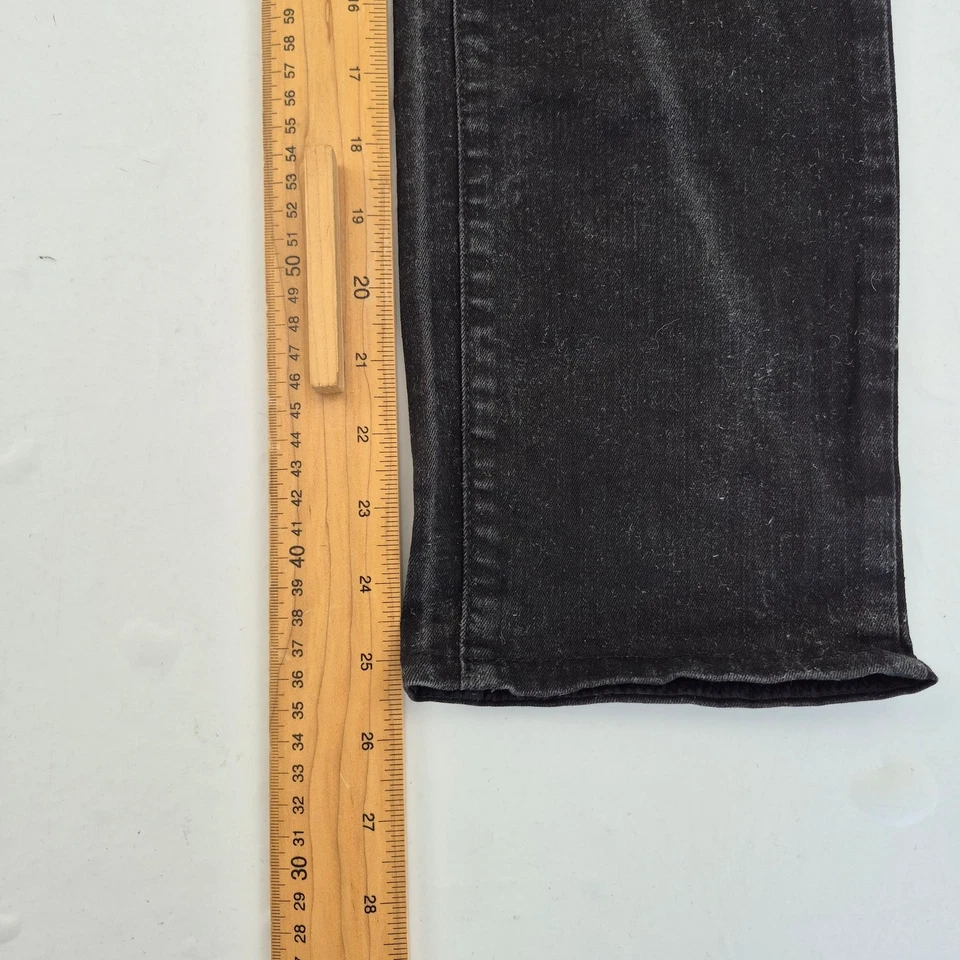 JASPER CONRAN Jeans 10 Black Women's Cotton Blend Straight Leg Style - Image 2 of 4