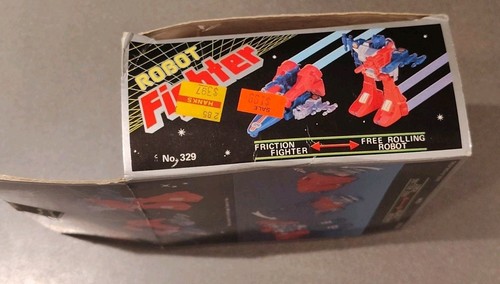 Vtg. Robot Fighter No. 329 With Box Transformer G1 Bootleg 1984 - Picture 13 of 16