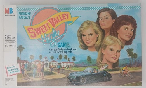 Vintage Milton Bradley Sweet Valley High Board Game 1988 Complete