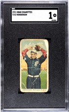 1909-11 T212 Obak Baseball Cards 50